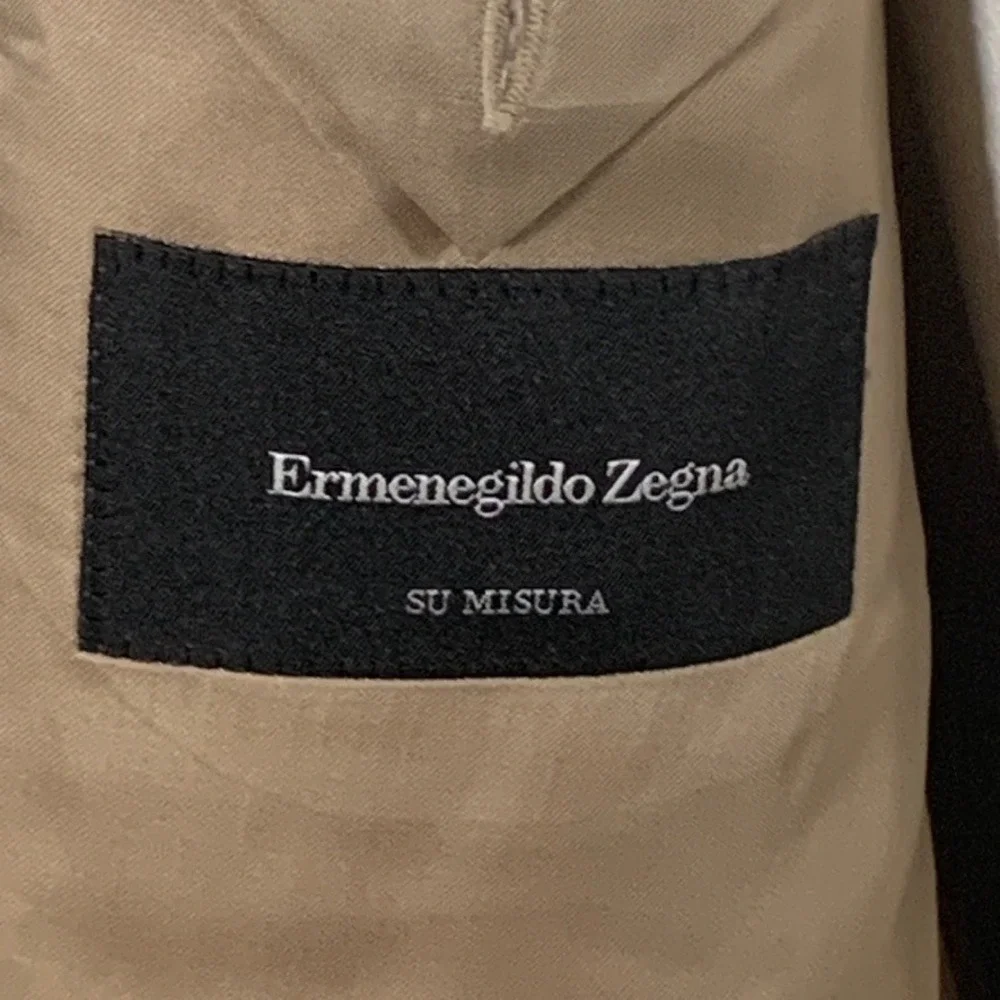 Ermenegildo Zegna Su Misura Trofeo Wool Blazer 60X Beige Tan Switzerland